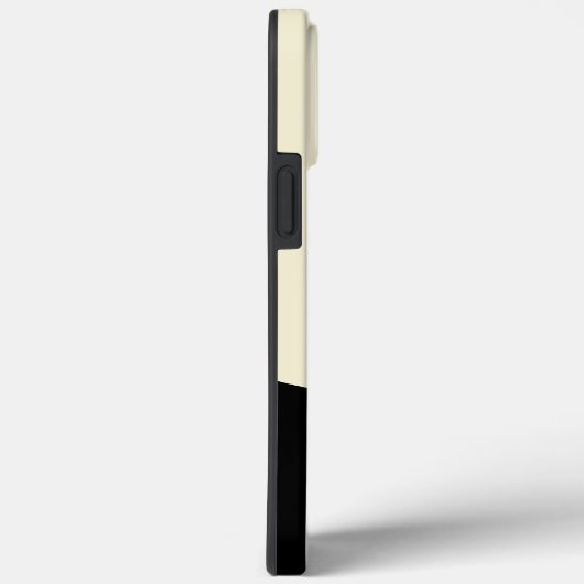 Elegant minimale golf in Rood, Zwart en Cream Case-Mate iPhone Case (Achterkant / Rechts)