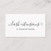 Elegant Minimale instructies voor de behandeling v Visitekaartje (Voorkant)