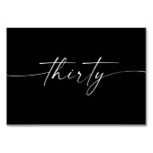 Elegant Minimale Kaarten van de Lijst van het Manu (Voorkant)