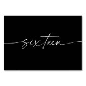 Elegant Minimale Kaarten van de Lijst van het Manu (Voorkant)