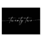 Elegant Minimale Kaarten van de Lijst van het Manu (Voorkant)