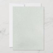 Elegant, minimale leeftijd, peach, blush crème bru kaart (Achterkant)