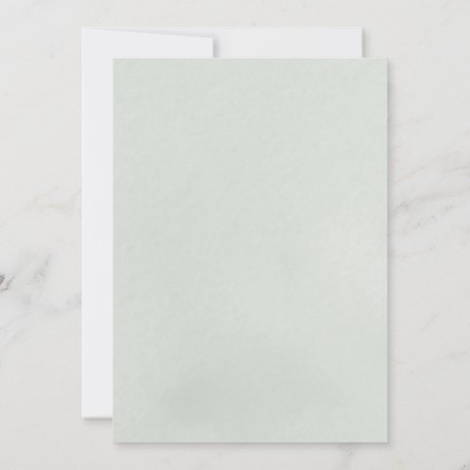 Elegant, minimale leeftijd, peach, blush crème bru kaart (Achterkant)