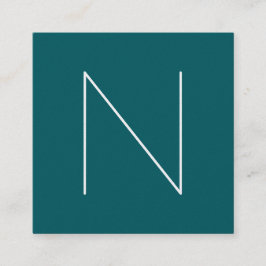 Elegant Minimale pelagische spar Vierkante Visitekaartje