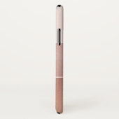 ELEGANT MINIMALE ROZE GOUD ROZE KOPEREN STREPEN Case-Mate iPhone CASE (Achterkant / rechts)