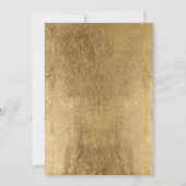 Elegant Minimale uitnodiging van de Partij voor de (Achterkant)