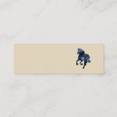 Elegant Minimale Visitekaartjes met paarden (Achterkant)