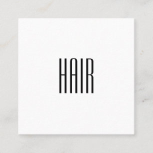 Elegant minimalisme vierkante visitekaartje