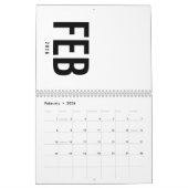 Elegant Minimalist 2026 Calendar Kalender (Feb 2026)