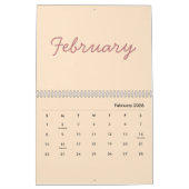 Elegant Minimalist 2026 Calendar Kalender (Feb 2026)
