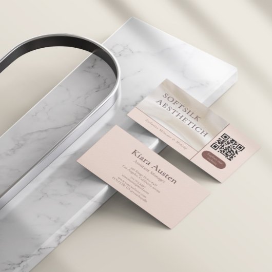 Elegant Minimalist Beauty Visitekaartje