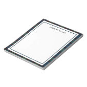 Elegant Minimalist Border Custom Notepad, Professi Notitieblok (Linkerzijde)