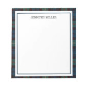 Elegant Minimalist Border Custom Notepad, Professi Notitieblok (Voorkant)