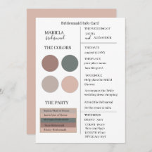 Elegant Minimalist Dusty Roos and Sage Bridesmaid