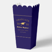 Elegant Minimalist Graduation Cap Grad Party  Bedankdoosjes (Voorkant)