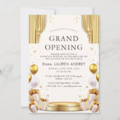 Elegant Minimalist Grand Opening Invitation Kaart (Voorkant)