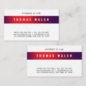 Elegant Minimalist Modern Business Card Design Visitekaartje (Voorkant / Achterkant)