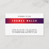 Elegant Minimalist Modern Business Card Design Visitekaartje (Voorkant)