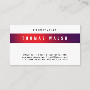 Elegant Minimalist Modern Business Card Design Visitekaartje