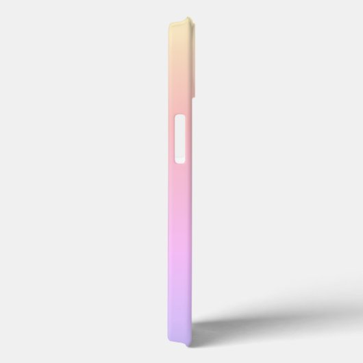 Elegant minimalist monogrammen schattig script roz Case-Mate iPhone case (Achterkant / Rechts)