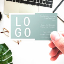 ELEGANT MINIMALIST SJABLOON DESIGN LOGO SAGE GROEN