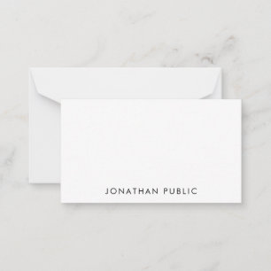 Elegant Minimalist Sjabloon Typografie Monogram