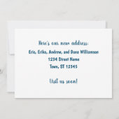 Elegant minimalist We hebben de aankondiging Foto  (Achterkant)