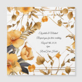 Elegant minimalist Weddenschap (Voorkant)