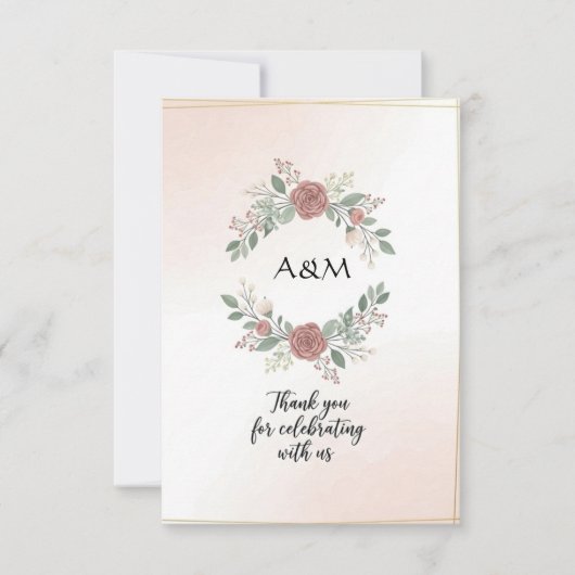 Elegant minimalist Weddenschap RSVP Kaartje (Voorkant)