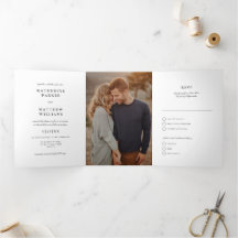 Elegant minimalist Wedding Photo All-in-One