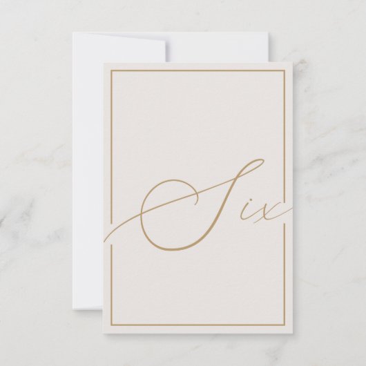 Elegant minimalistisch artikelnummer bedankkaart (Achterkant)