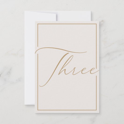 Elegant minimalistisch artikelnummer bedankkaart (Achterkant)