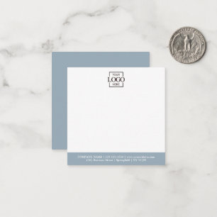 Elegant Minimalistisch Bedrijfslogo Merk Notitiekaartje