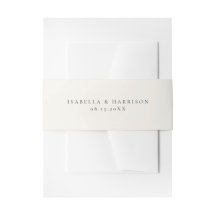 Elegant minimalistisch Cream Beige Wedding Suite