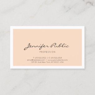 Elegant minimalistisch design Professional Modern Visitekaartje