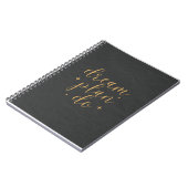 Elegant minimalistisch droomplan Do Organizer Notitieboek (Linkerzijde)