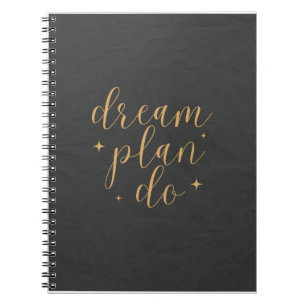 Elegant minimalistisch droomplan Do Organizer Notitieboek