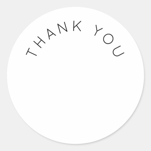 Elegant minimalistisch eenvoudig Vrijgezellenfeest Ronde Sticker (Voorkant)