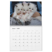Elegant minimalistisch gepersonaliseerde moderne P Kalender (Mar 2027)