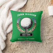 Elegant Minimalistisch Golf Design Kussen (Deken)