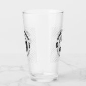 Elegant minimalistisch Golf Monogram Ontwerp Glas (Rechts)