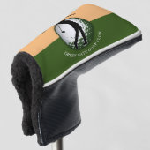 Elegant minimalistisch golfontwerp golfheadcover (3/4 voorkant)