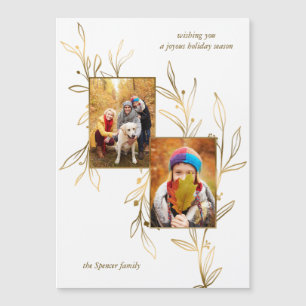 Elegant minimalistisch gouden lijndraden 2-foto's