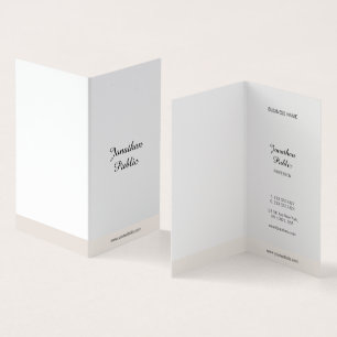 Elegant minimalistisch handschrift Professional Ee Visitekaartje