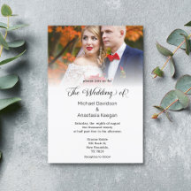 elegant minimalistisch kalligrafiefotofoon