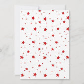 Elegant minimalistisch kerstfeest kaart (Achterkant)