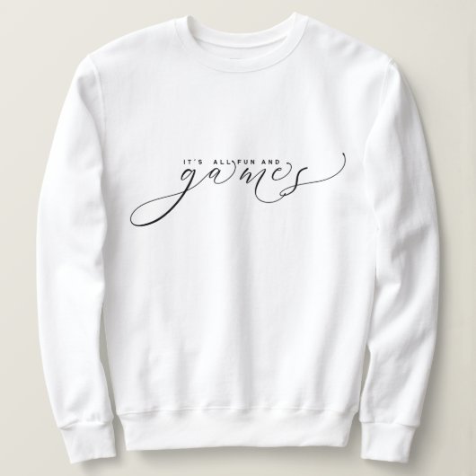 Elegant minimalistisch kerstsweatshirt trui (Design voorkant)