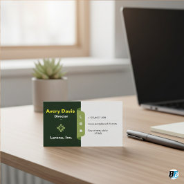 Elegant minimalistisch klassiek ontwerp voor Profe Visitekaartje