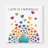 Elegant minimalistisch kleurrijk ontwerp voor rege magneet (Voorkant)