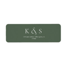 Elegant minimalistisch logo voor het weduwschap me etiket